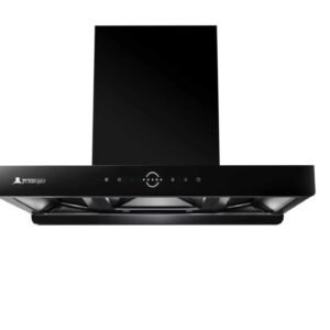Turbojet Caldera 5196-90 black kitchen range hood