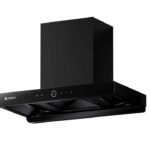 Turbojet Caldera 5196-90 black kitchen range hood