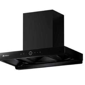 Turbojet Caldera 5196-90 black kitchen range hood