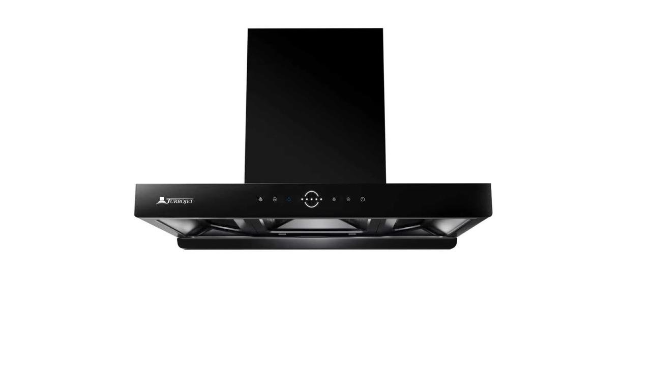 Turbojet Caldera 5196-90 Turbojet Caldera 5196-90 black kitchen range hood